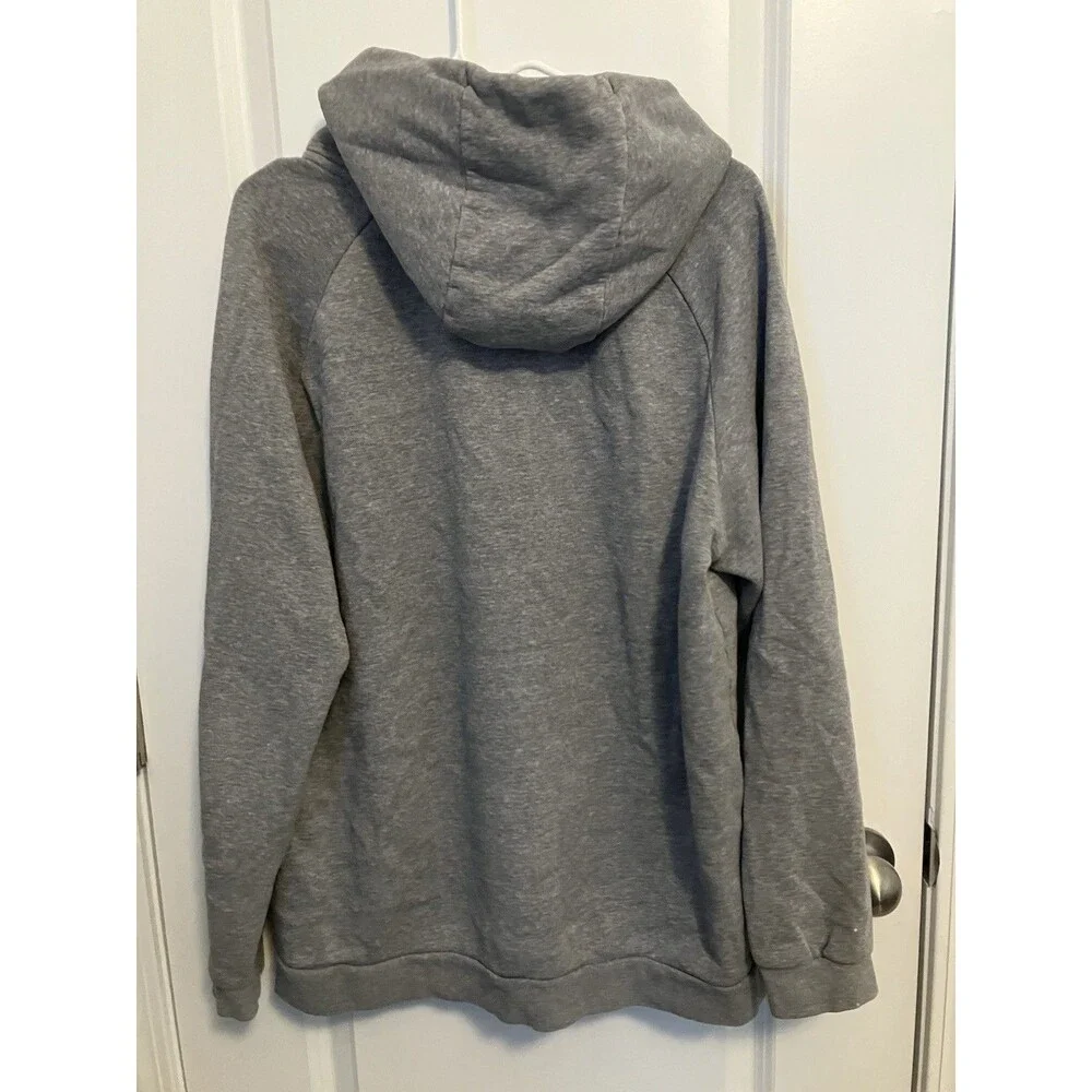 Air Jordan Jumpman Hoodie Sweatshirt Men's Size Large Gray Pullover Hooded Logo
